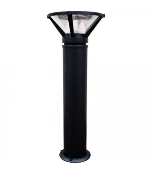 Dabmar D480-LED112-B 120V Cast Aluminum Bollard BLACK